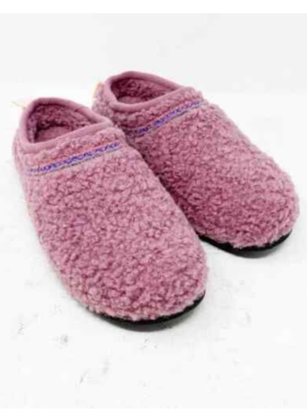 Bombas Sunday Slippers Sherpa Mauve Size 9